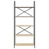 vidaXL B&uuml;cherregal Sonoma-Eiche 80 x 30 x 183 cm Holzwerkstoff