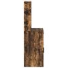 vidaXL Highboard Ger&auml;ucherte Eiche 40 x 40,5 x 135 cm Holzwerkstoff