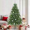 vidaXL Weihnachtsbaum mit 300 LEDs mit St&auml;nder Gr&uuml;n 180 cm PE