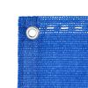 vidaXL Balkon-Sichtschutz Blau 120x500 cm HDPE