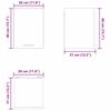 vidaXL H&auml;ngeschrank 2 pcs Schwarze Eiche und Wei&szlig; 30 x 31 x 40 cm