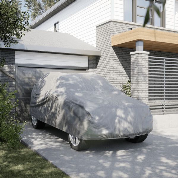 vidaXL Autoabdeckung f&uuml;r SUV Voll Grau XL Vliesstoff
