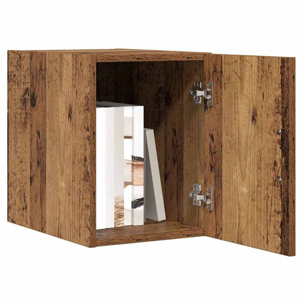 vidaXL Wandschrank Altholz 30 x 42,5 x 39,5 cm Holzwerkstoff