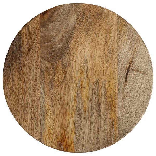 vidaXL Beistelltisch &Oslash;30x60 cm Massivholz Mango