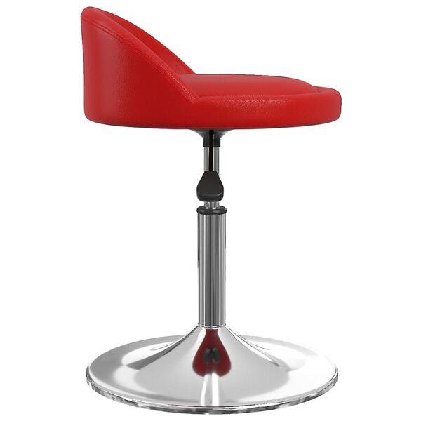 vidaXL Barhocker Weinrot Kunstleder