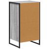 vidaXL Sideboard Graues Sonoma 81 x 36 x 150.5 cm Holzwerkstoff