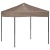 vidaXL Partyzelt Faltbar Taupe 2x2 m