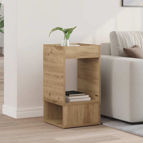 vidaXL Beistelltisch Artisan-Eiche 30 x 30 x 56 cm Holzwerkstoff