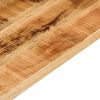 vidaXL Tischplatte 90x40x3,8 cm Rechteckig Raues Massivholz Mango