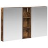 vidaXL Badezimmerschrank-Set 3 stk. 100 x 10,5 x 60,5 cm Holzwerkstoff