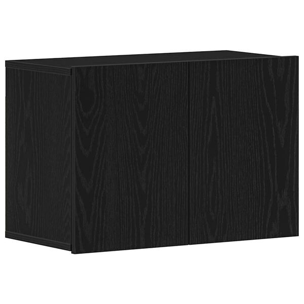 vidaXL TV-Schrank Schwarze Eiche 60 x 30 x 41 cm Holzwerkstoff