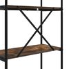 vidaXL B&uuml;cherregal Ger&auml;ucherte Eiche 60 x 30 x 109 cm Holzwerkstoff