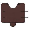 vidaXL Pferdedecke Volles Dunkelbraun Polyester