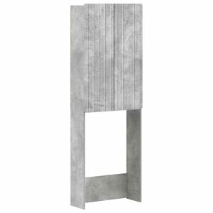 vidaXL Toilettenschrank ZWOLLE Betongrau 66 x 25,5 x 190 cm