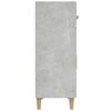vidaXL Sideboard Betongrau 69,5x34x89 cm Holzwerkstoff