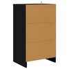 vidaXL Nachttisch Schwarz 40 x 30 x 467 cm Holzwerkstoff