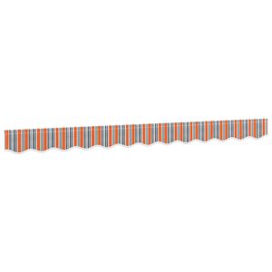 vidaXL Markisenvolant Mehrfarbig Gestreift 300 cm