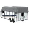 vidaXL Dachplane f&uuml;r Wohnwagen Grau 800x300 cm Vliesstoff
