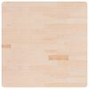 vidaXL Tischplatte Quadratisch 90x90x1,5 cm Eichenholz Unbehandelt