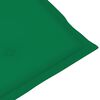 vidaXL Verstellbare Gartenst&uuml;hle mit Auflagen 4 Stk. Massivholz Teak