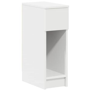vidaXL Nachttisch mit Schublade Wei&szlig; 20x36x60 cm