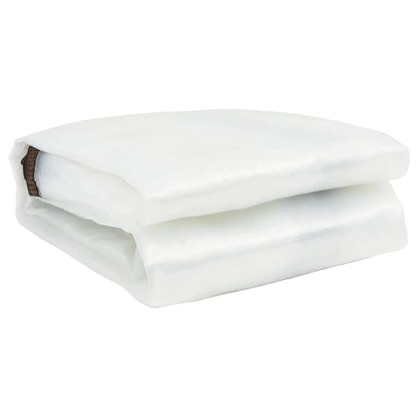 vidaXL Transparente Plane mit Ösen 8x10 m Polyethylen