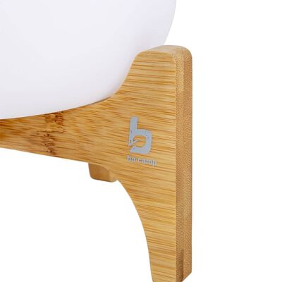 Bo-Camp LED-Tischleuchte Barnes Weiß und Braun