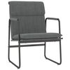 vidaXL Loungesessel Dunkelgrau 55x64x80 cm Stoff