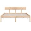 vidaXL Massivholzbett ohne Matratze 160x200 cm