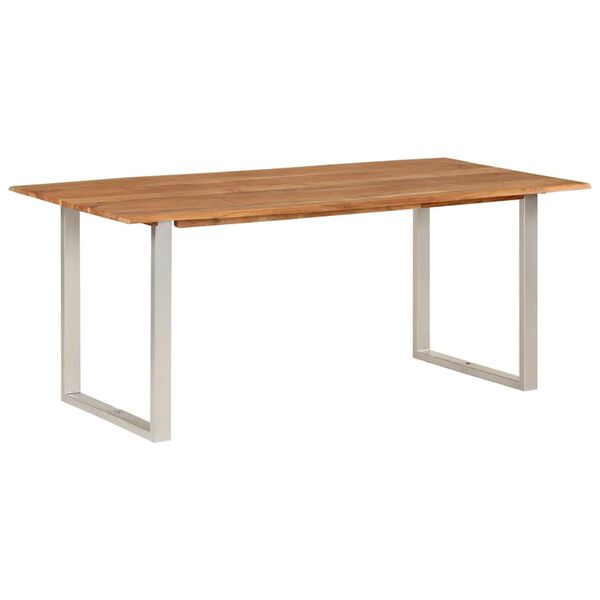 vidaXL Esstisch 180&times;90&times;76 cm Massivholz Akazie