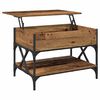 vidaXL Couchtisch Altholz 70x50x50cm Holzwerkstoff