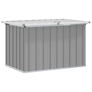 vidaXL Gartenbox Grau 109x67x65 cm