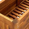 vidaXL Garten-Hochbeet Akazienholz 76x27,6x25 cm