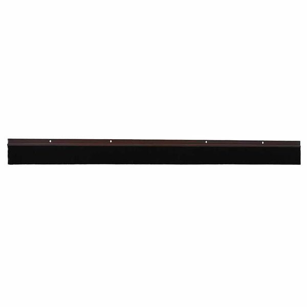 vidaXL Aufsteck T&uuml;rb&uuml;rstendichtungen 12 pcs Braun 100 cm