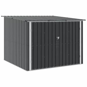 vidaXL Fahrradspeicher 3 Stk. Anthrazit 216 x 207 x 158 cm Metall