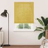 vidaXL Rollo mit Vorh&auml;ngen Gelb 100 x 220 cm Bambus