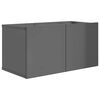 vidaXL 10-tlg. TV-Schrank-Set Hochglanz-Grau Holzwerkstoff