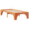 vidaXL Bettrahmen Braun 80 x 200 cm Massives Kiefernholz