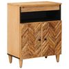 vidaXL Stauraumschr&auml;nke Braun 60 x 33,5 x 75 cm Massivholz Mango