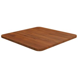 vidaXL Tischplatte Quadratisch Dunkelbraun 40x40x1,5cm Eiche Behandelt