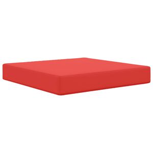 vidaXL Sofakissen f&uuml;r drau&szlig;en Rot 60 x 60 x 8 cm Polyester