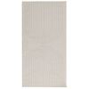 vidaXL Innenteppich GALATI Creme 80 x 200 cm Polyester Medium Pile