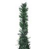 vidaXL K&uuml;nstlicher Pop-Up-Weihnachtsbaum mit Beleuchtung Gr&uuml;n 210 cm