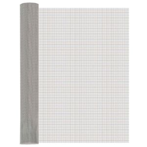 vidaXL Mesh Bildschirm 80 x 500 cm 8 Mesh Edelstahl 201 Silber