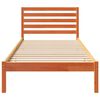 vidaXL Bettrahmen Wachsbraun 100 x 210 cm Massives Kiefernholz