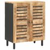 vidaXL Stauraumschr&auml;nke 60 x 33 x 75 cm Massivholz Mango Natur