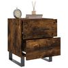 vidaXL Nachttisch R&auml;uchereiche 40x35x47,5 cm Holzwerkstoff