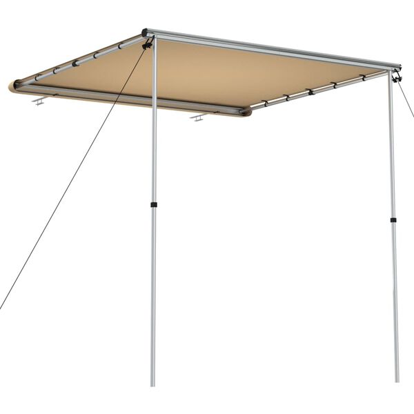 vidaXL Wohnwagen-Markise 2,4x2x2,15 m Beige