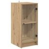 vidaXL Sideboard Artisan-Eiche 35 x 37 x 76 cm Holzwerkstoff