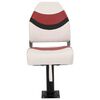 vidaXL Bootssitz mit Podest 360&deg; Drehbar